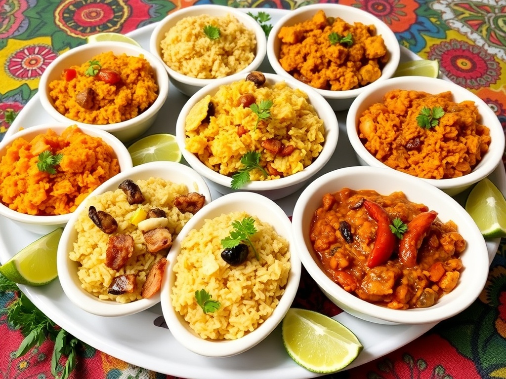 diferentes tipos de farofa