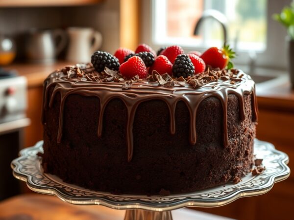Bolo de chocolate fofinho e fácil de fazer