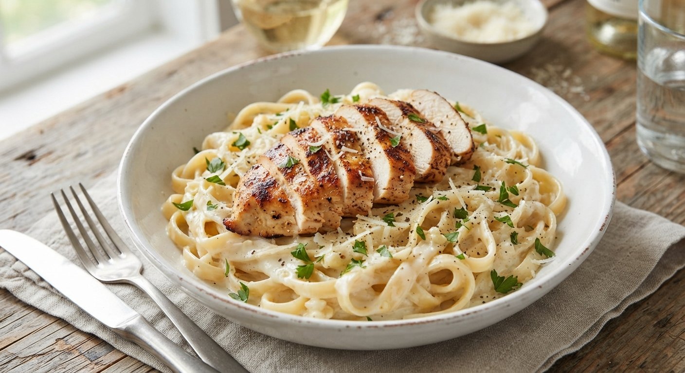 Creamy Chicken Alfredo