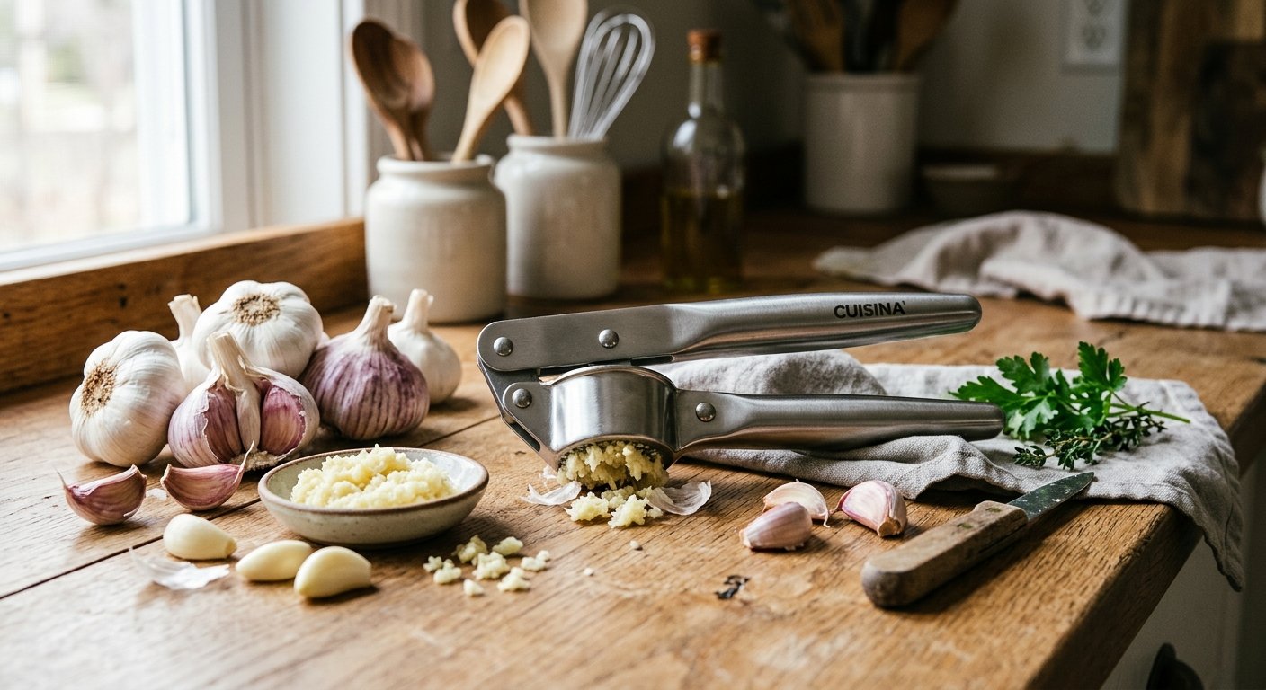 How to Choose the Right Garlic Press for Your Kitchen