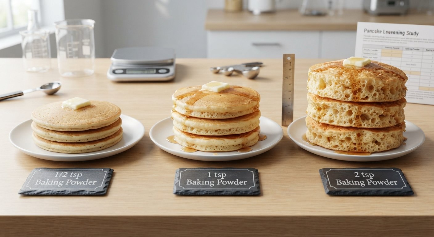 Does More Baking Powder Really Make Pancakes Fluffier?