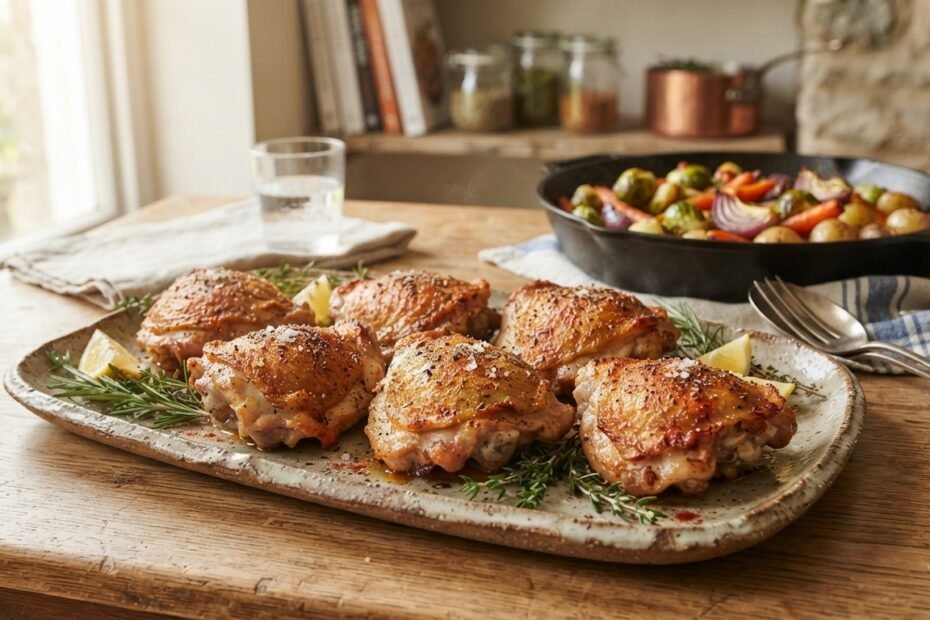 crispy oven-baked chicken